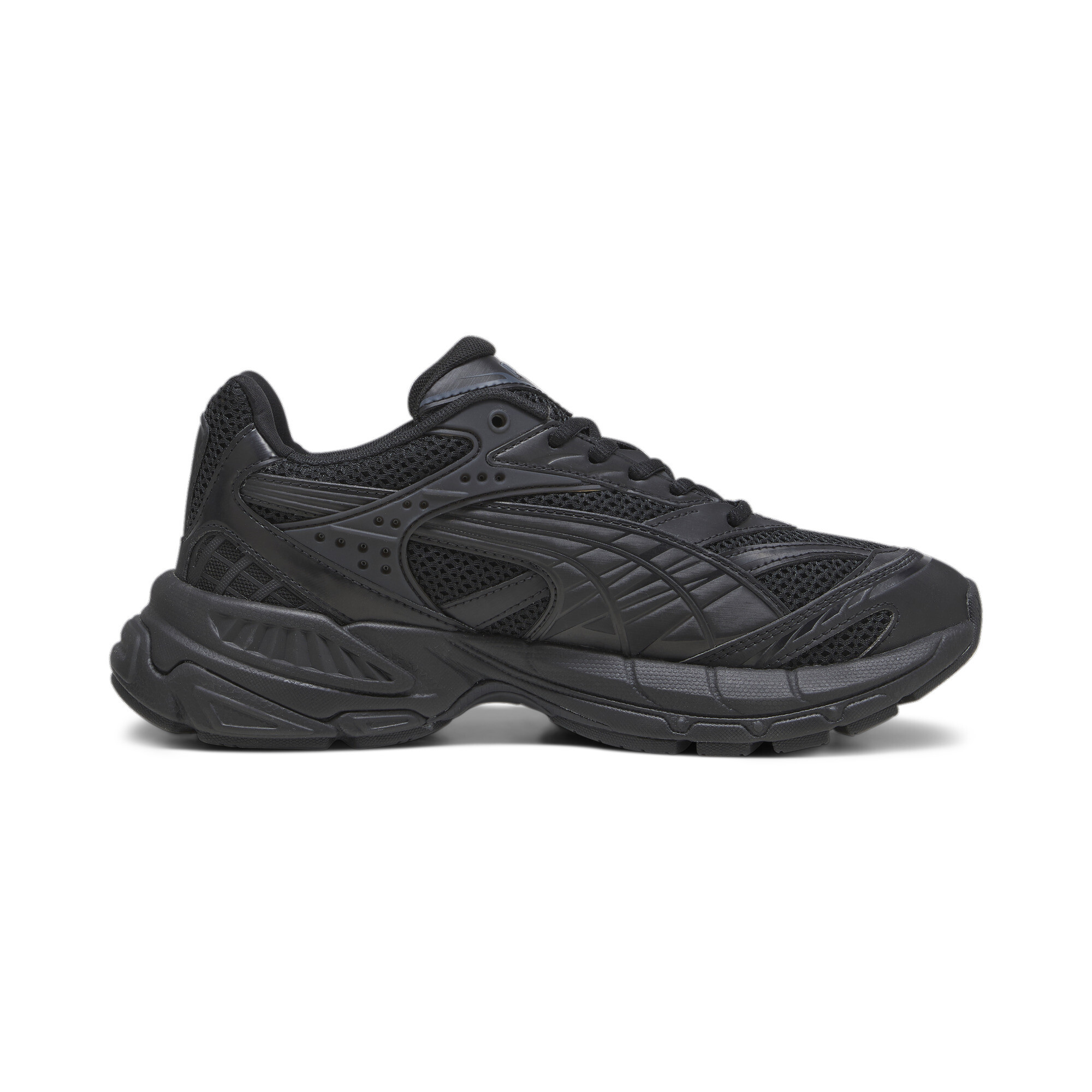 Men's PUMA Velophasis Technisch Sneakers In Black, Size EU 44.5