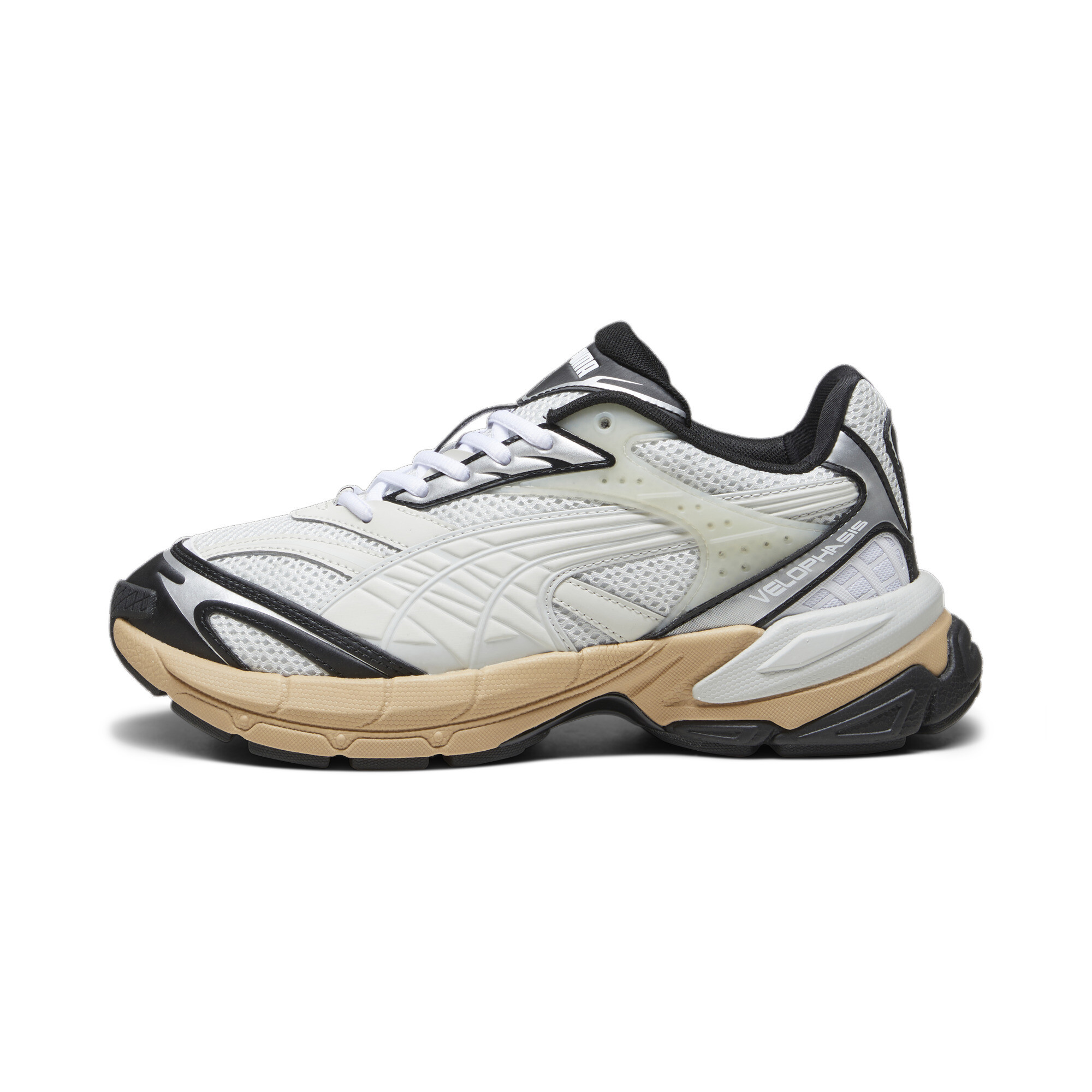 Puma Velophasis Technisch Sneakers, Gray, Size 47, Shoes