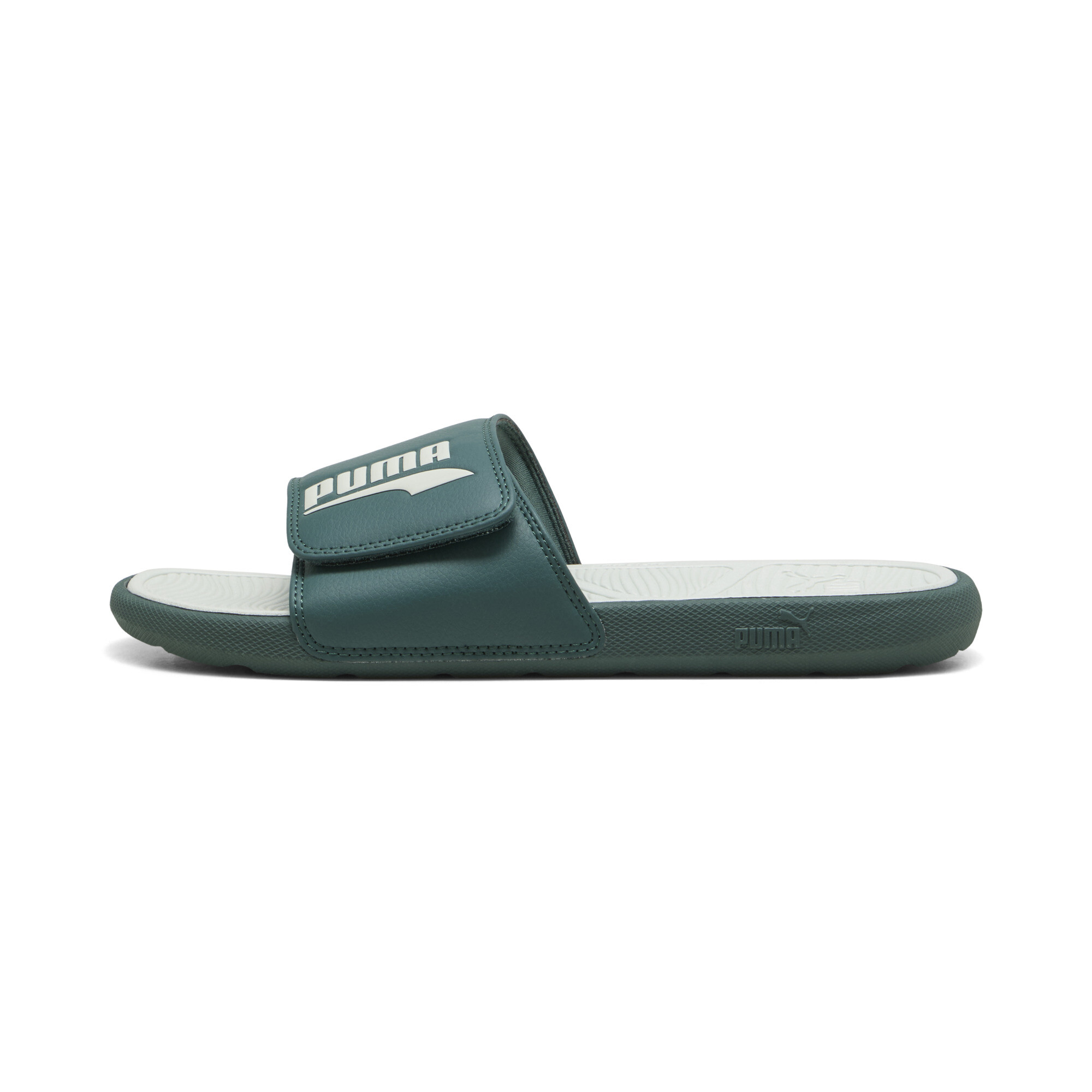PUMA Cool Cat 2.0 V FS Slides, Schuhe, Grün, 44.5