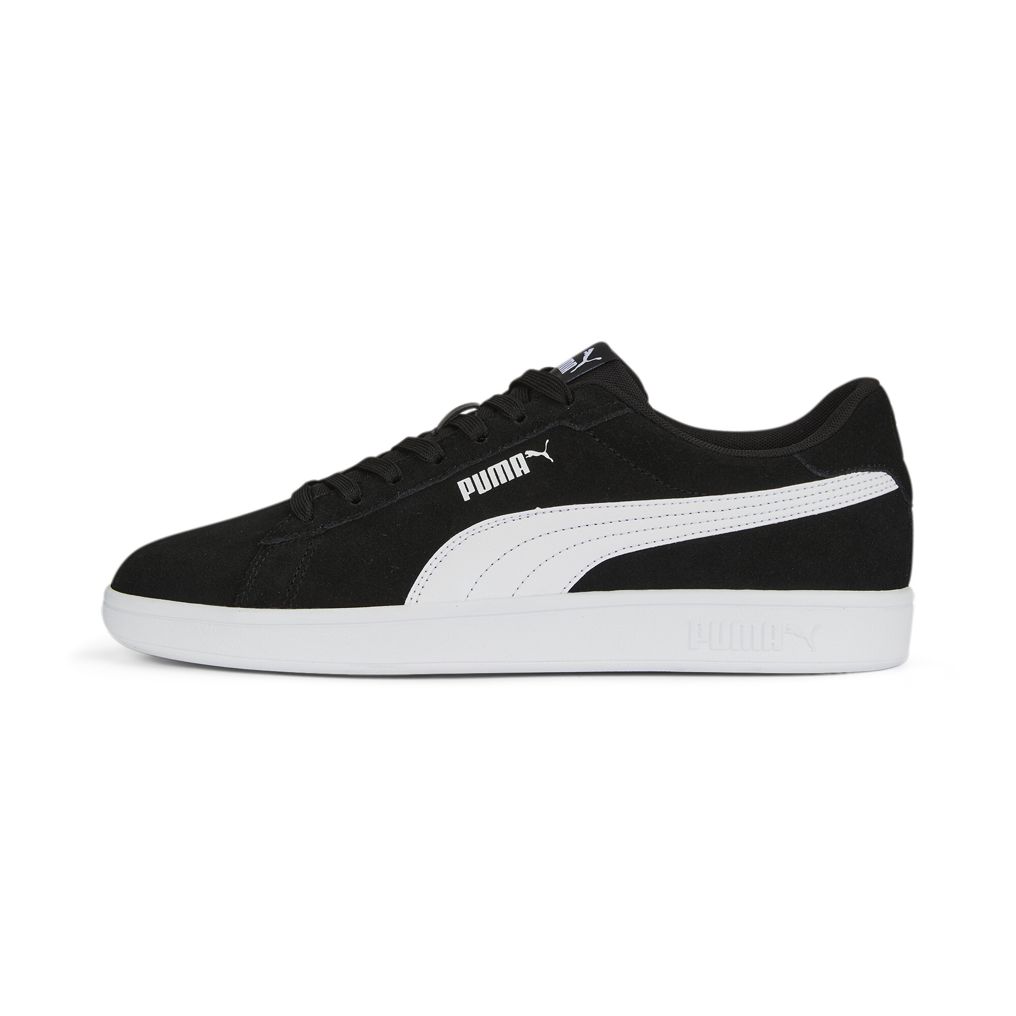 Puma Smash 3.0 Sneakers, Black, Size 38.5, Shoes