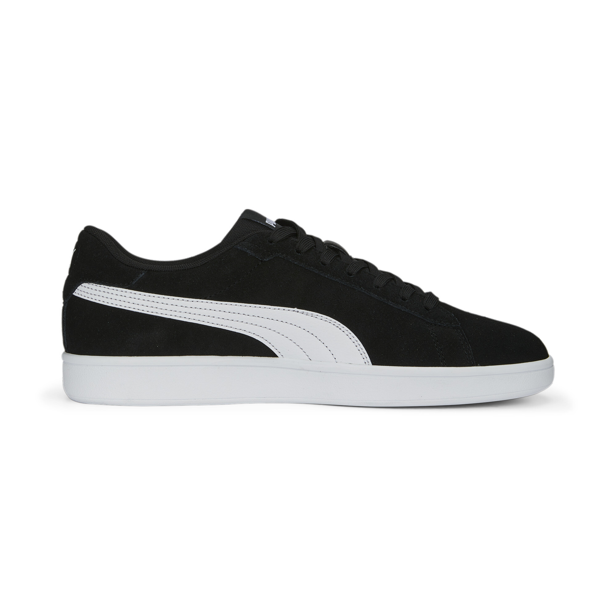 Puma Smash 3.0 Sneakers, Black, Size 38.5, Shoes