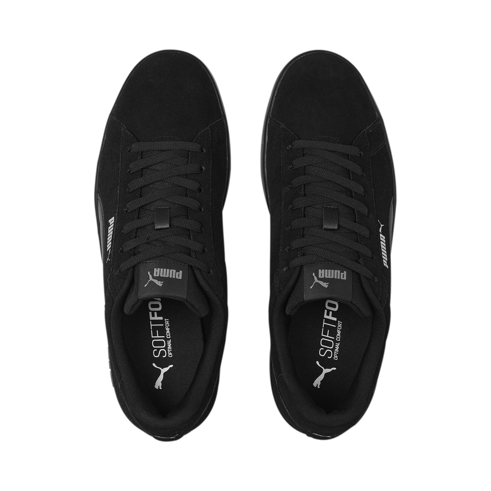 Puma Smash 3.0 Sneakers, Black, Size 45, Shoes