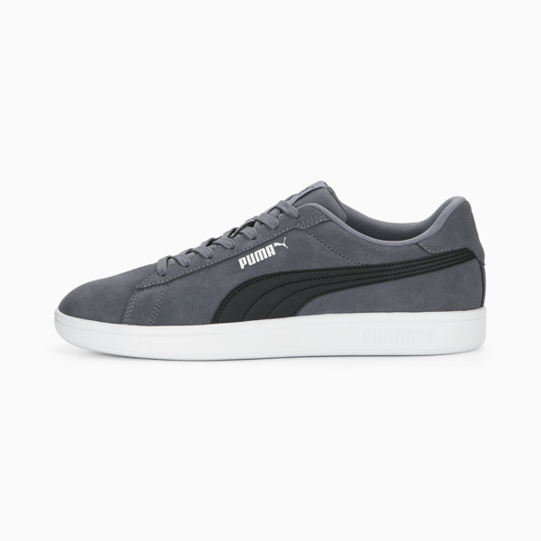 Smash 3.0 Sneakers, Gray Tile-PUMA Black-PUMA White, large-ZAF