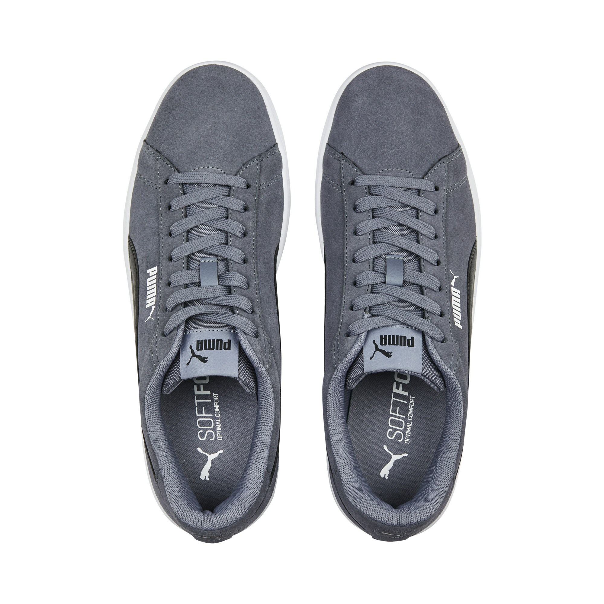 Puma Smash 3.0 Sneakers, Gray, Size 37, Shoes