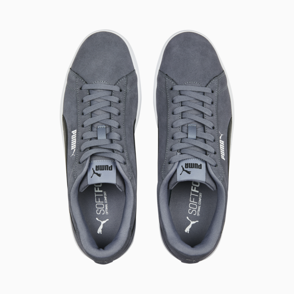 Smash 3.0 Sneakers, Gray Tile-PUMA Black-PUMA White, large-ZAF