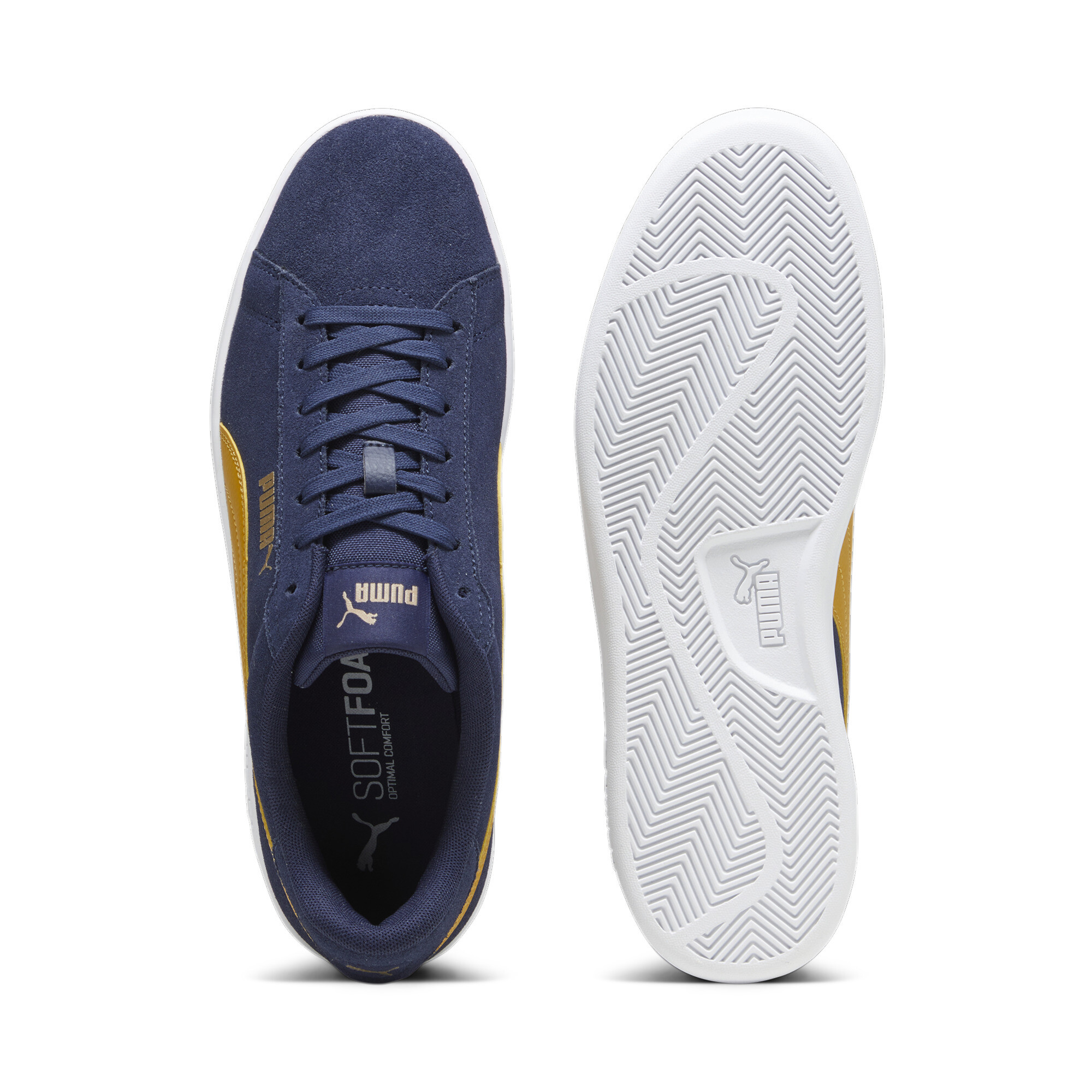 Puma Smash 3.0 Sneakers, Blue, Size 36, Shoes