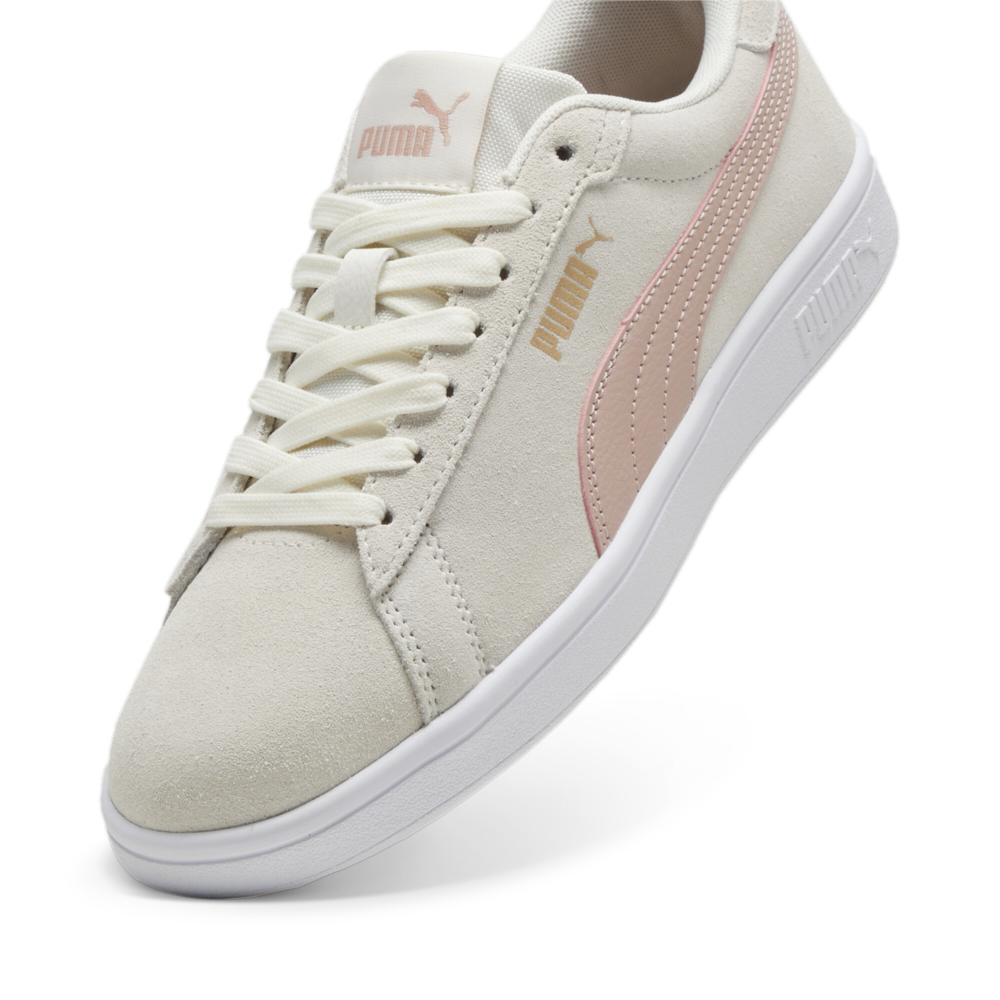Puma Smash 3.0 Sneakers, White, Size 40.5, Shoes