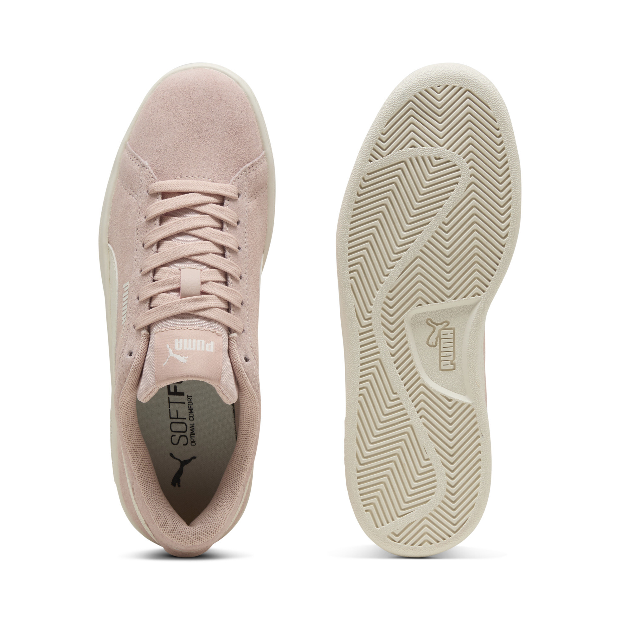 PUMA Smash 3.0 Sneakers, Roze/Wit, Maat 43 thumbnail 4