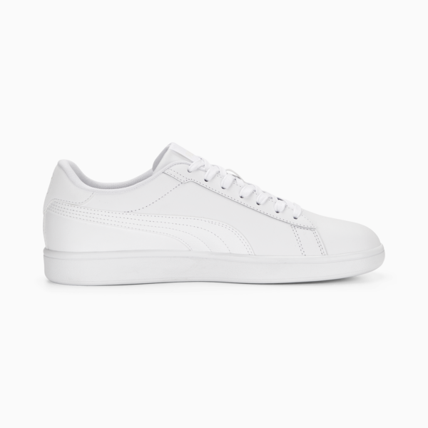 Smash 3.0 L Sneakers, PUMA White-PUMA White-PUMA Gold, large-ZAF