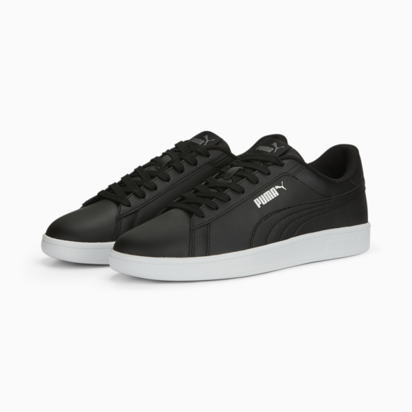 Tenis Smash 3.0 Cuero, PUMA Black-PUMA Black-PUMA White, large-MEX