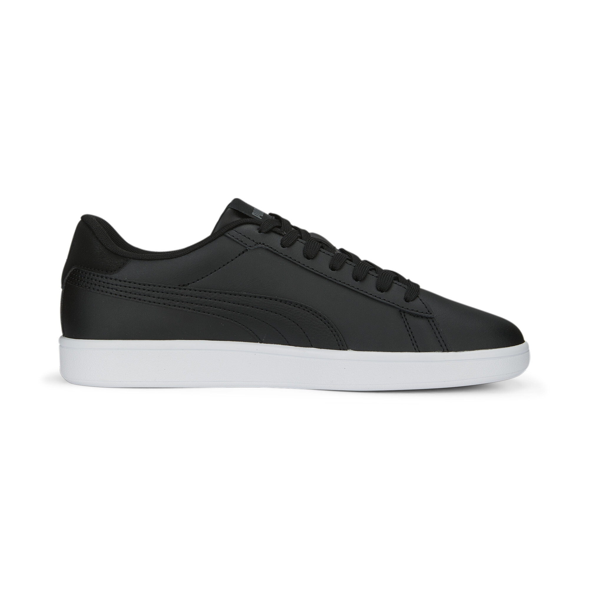 Puma Smash 3.0 L Sneakers, Black, Size 37.5, Shoes