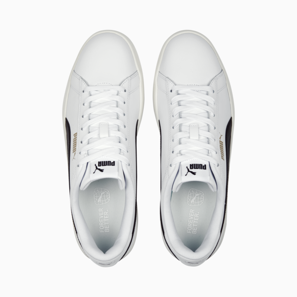 Smash 3.0 L Sneakers, PUMA White-PUMA Black-PUMA Gold-Frosted Ivory, large-MEX