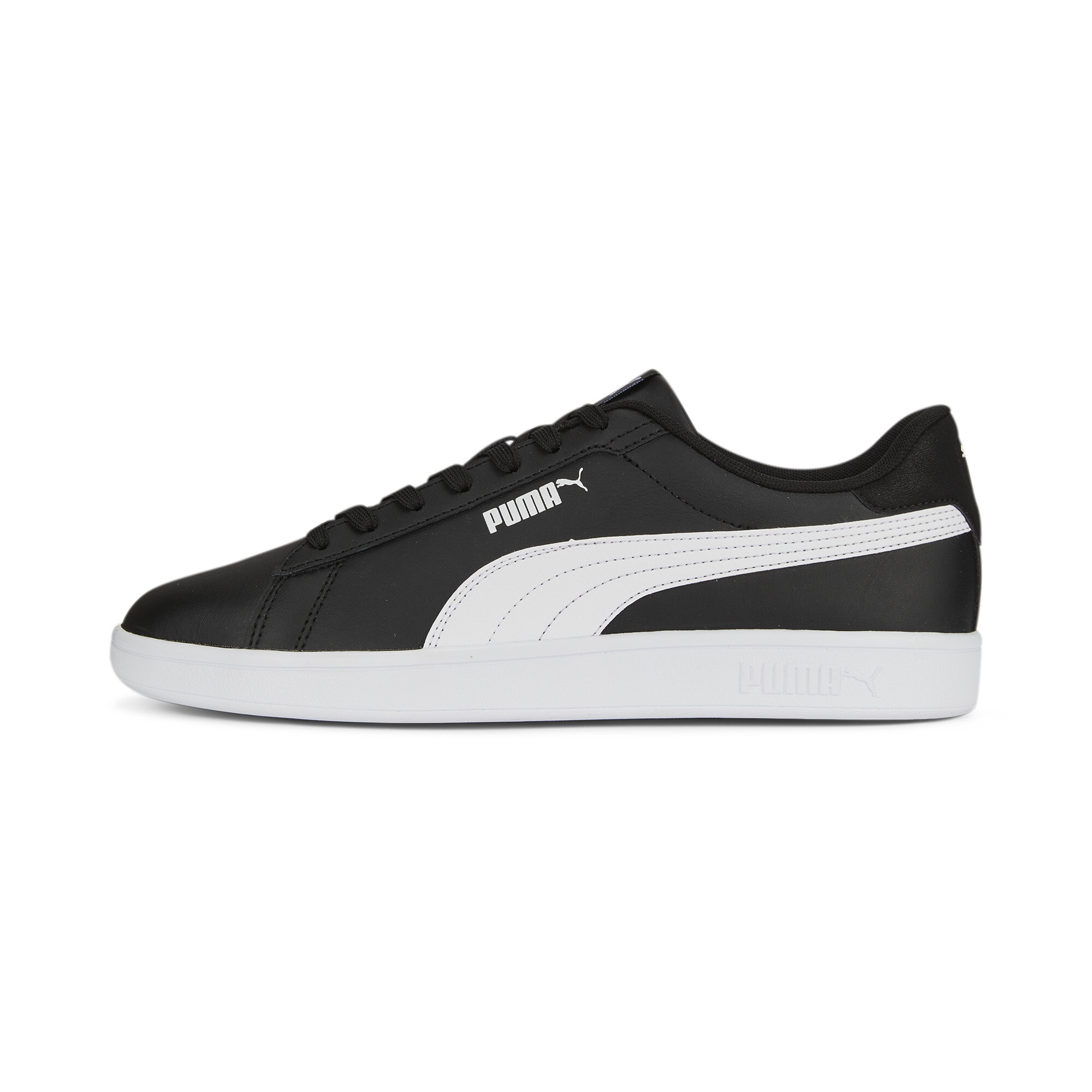 Puma Smash 3.0 L Sneakers Schuhe | Mit Plain | Black/White | Größe: 42