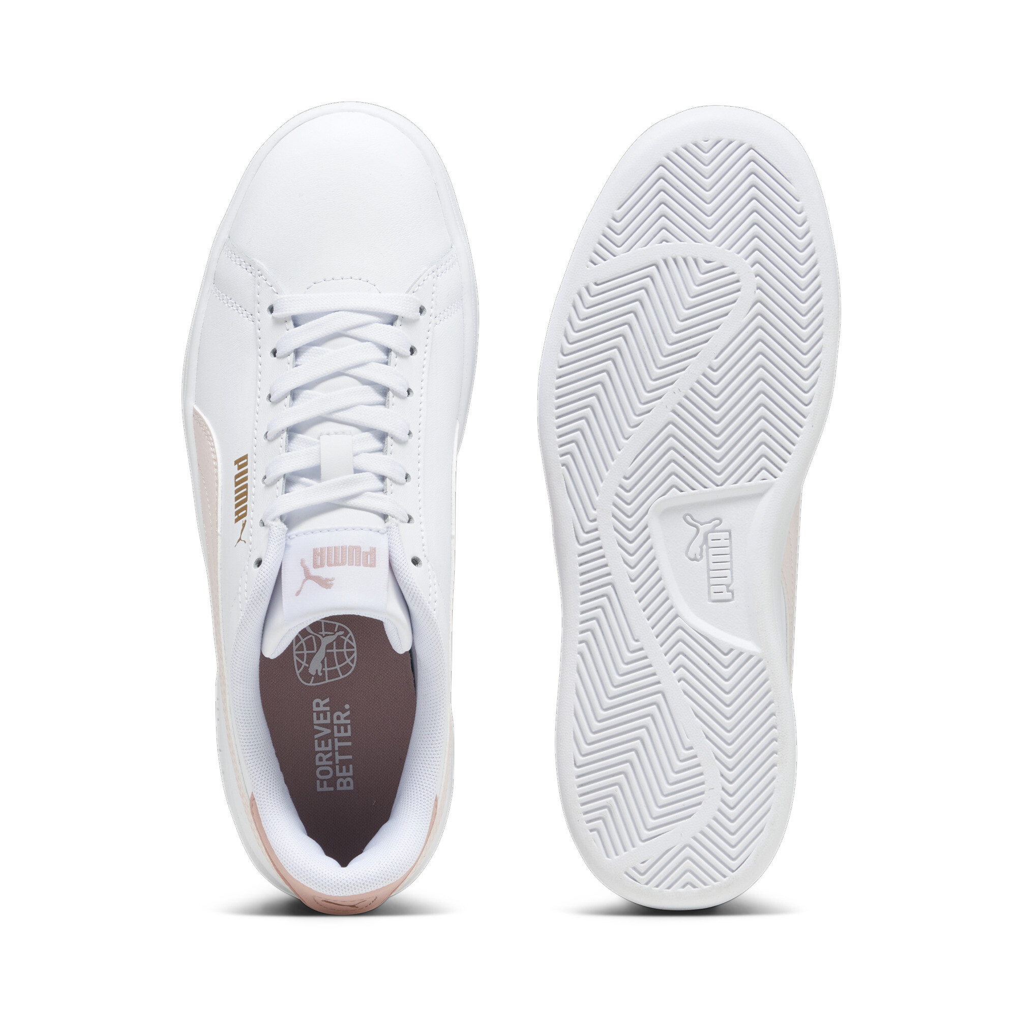 Puma Smash 3.0 L Sneakers, White, Size 46, Shoes