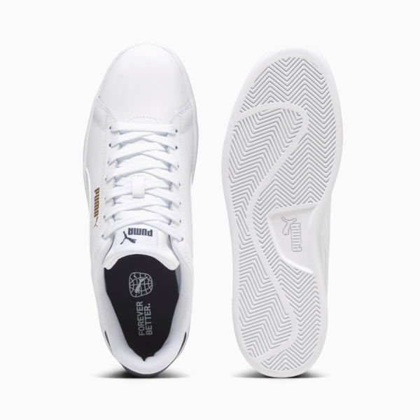 Smash 3.0 L Sneakers, PUMA White-PUMA Navy-PUMA Gold, large-MEX