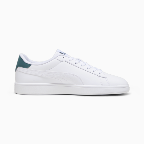 Smash 3.0 L Sneakers, PUMA White-Malachite-PUMA Gold, large-ZAF