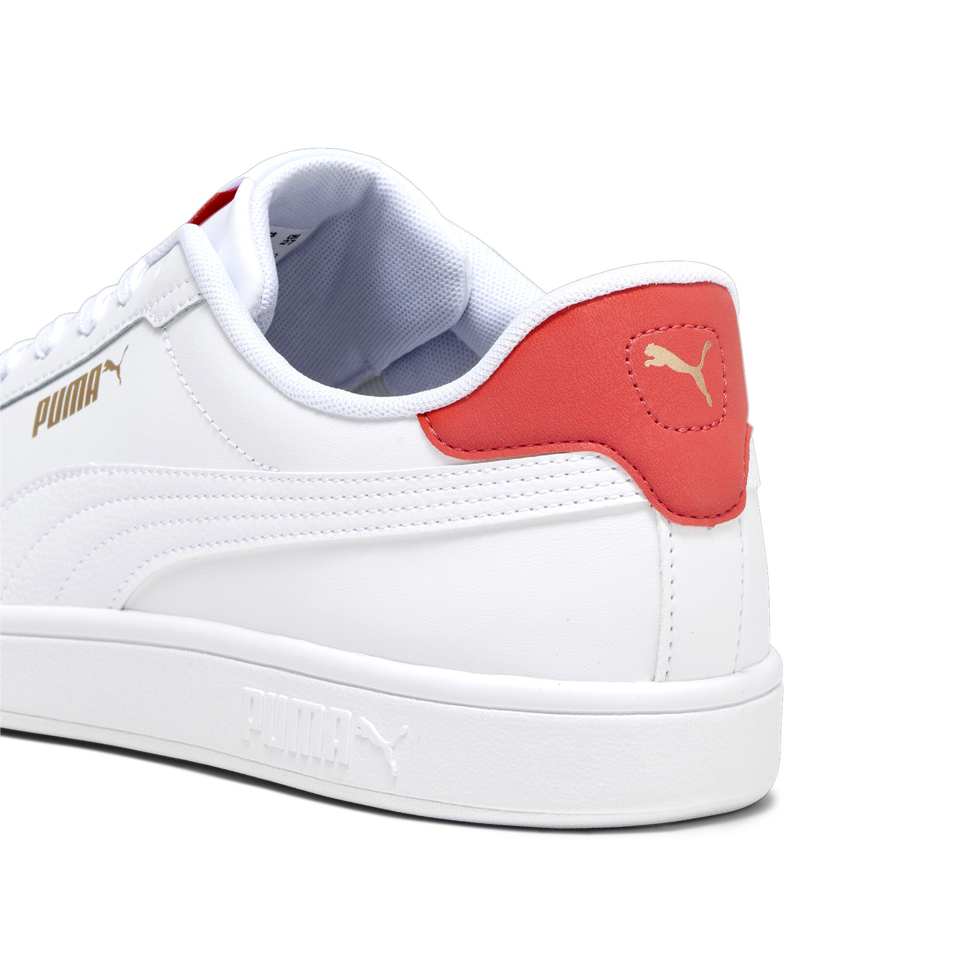 Puma Smash 3.0 L Sneakers, White, Size 36, Shoes