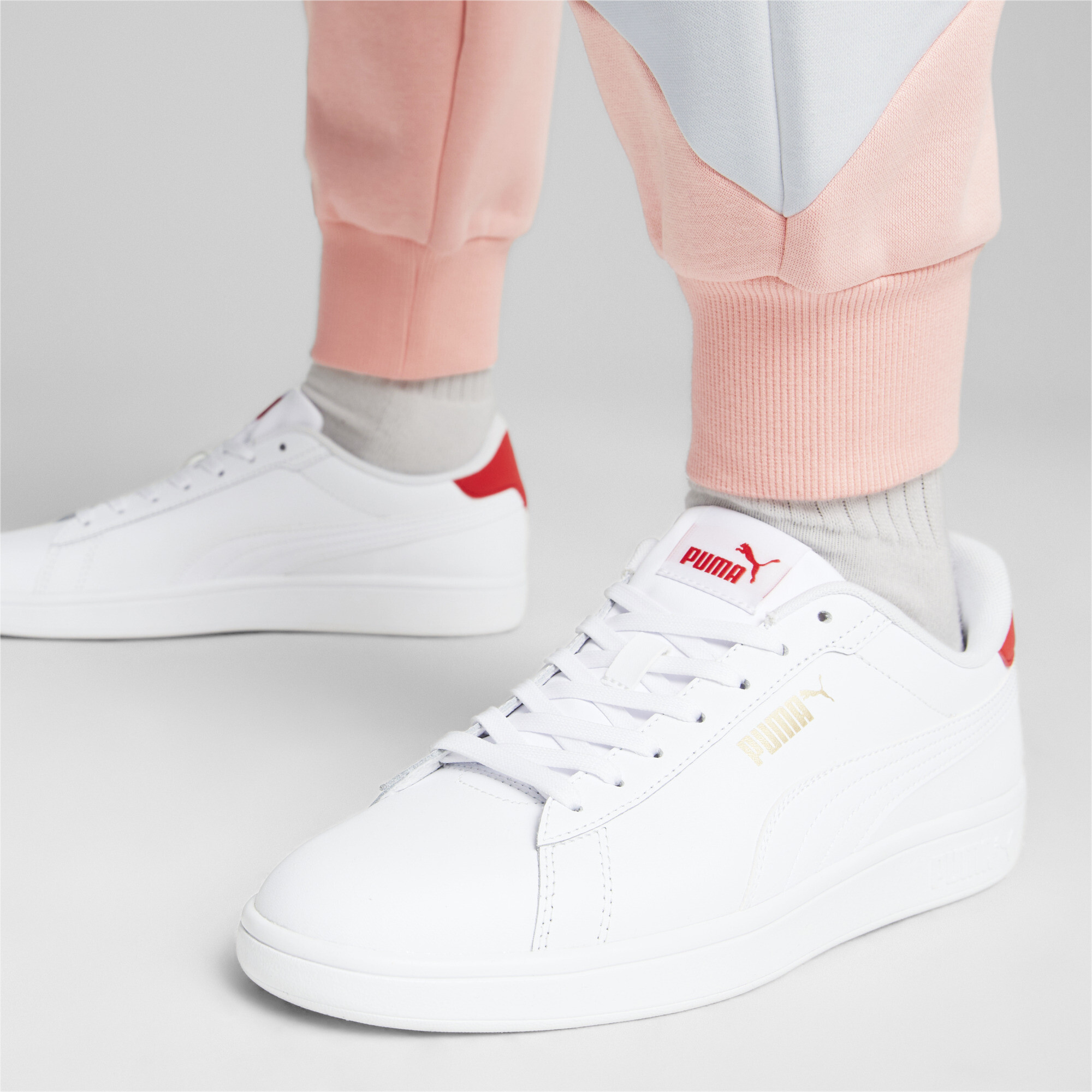 Puma Smash 3.0 L Sneakers, White, Size 42, Shoes