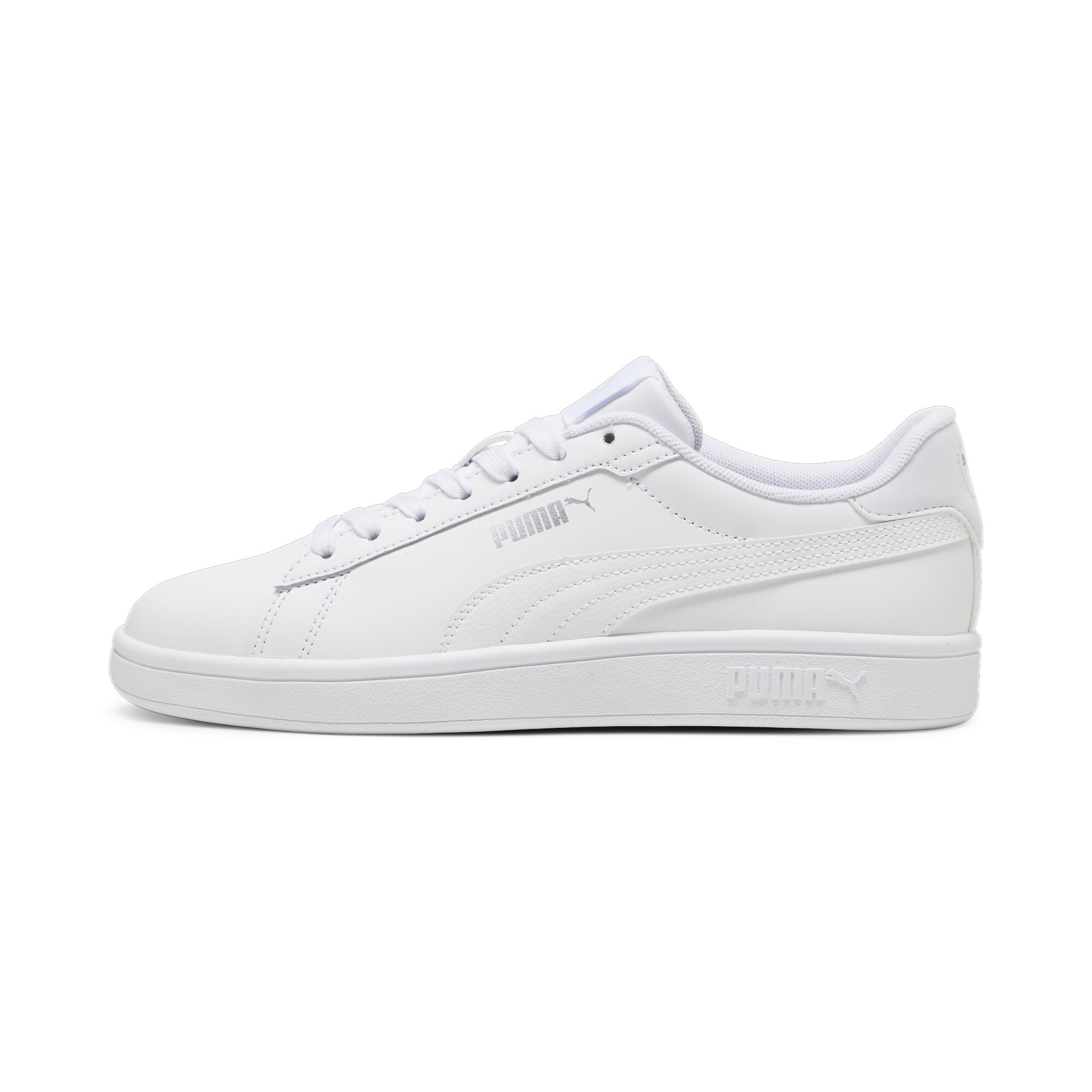 Puma Smash 3.0 L Sneakers, White, Size 35.5, Shoes