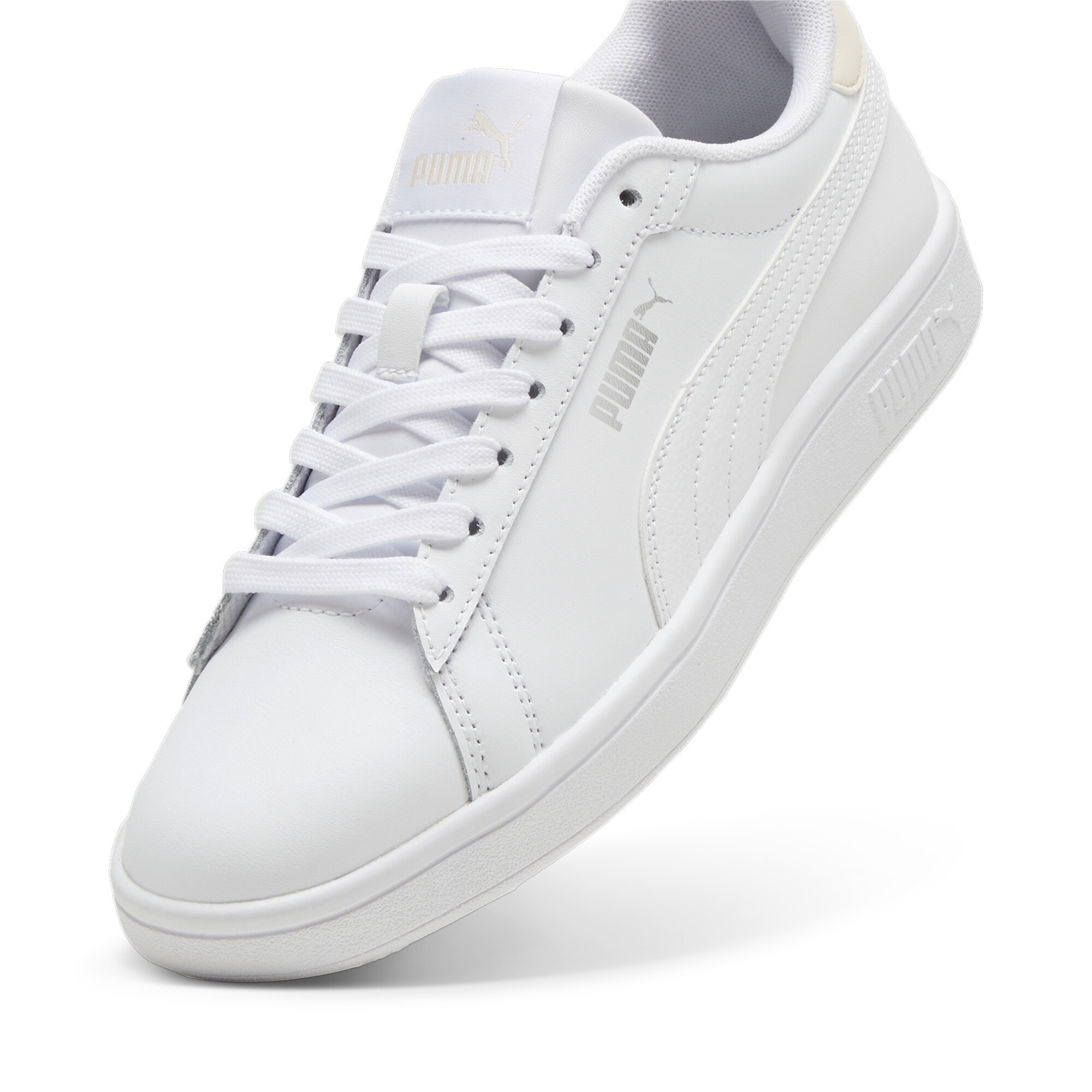 Puma Smash 3.0 L Sneakers, White, Size 45, Shoes