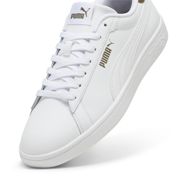 Smash 3.0 L Sneakers, PUMA White-Wild Willow, large-ZAF