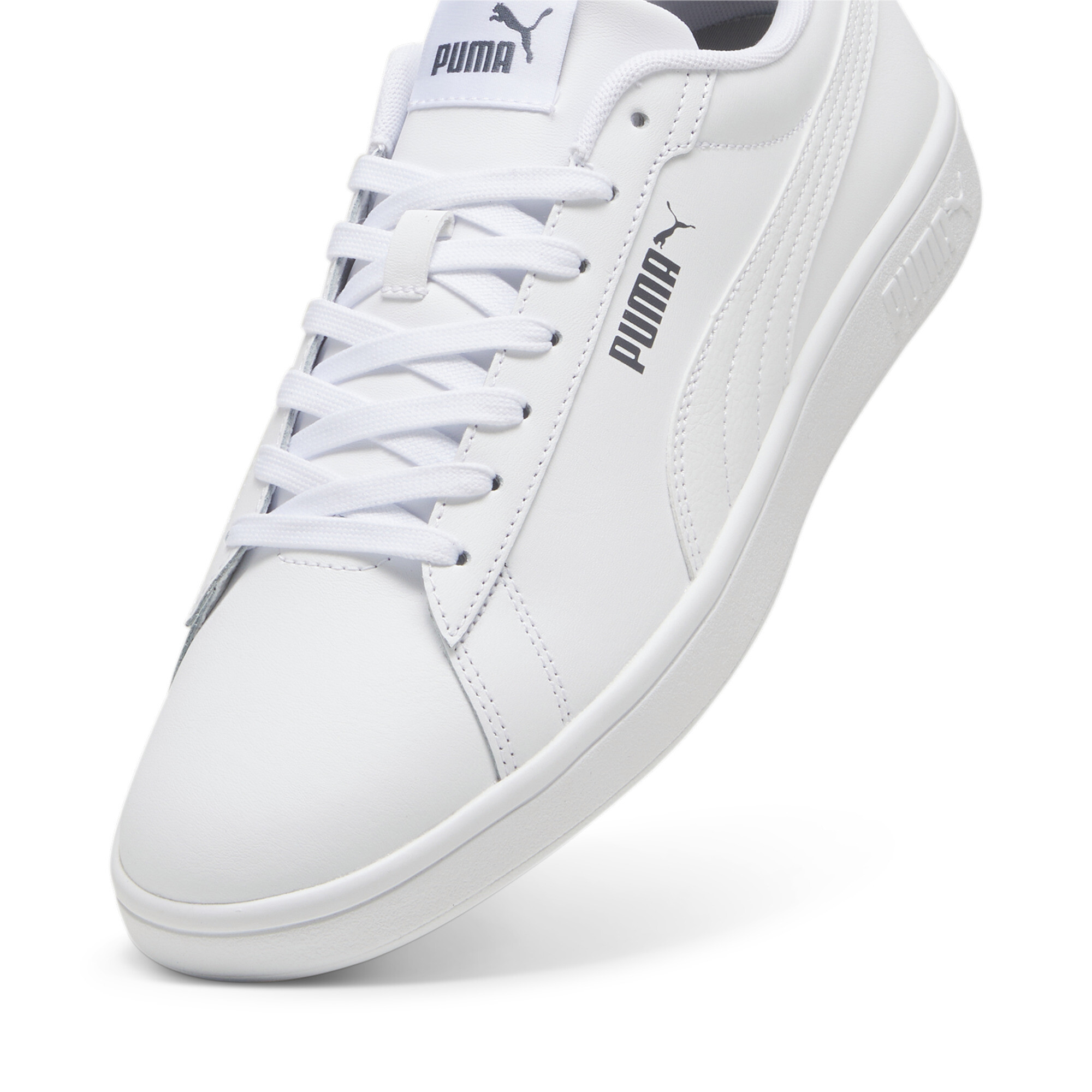 Smash 3.0 L Sneakers, Grijs/Wit, Maat 46 | PUMA