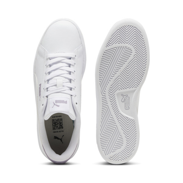 Smash 3.0 L Sneakers, PUMA White-Pale Plum, large-ZAF