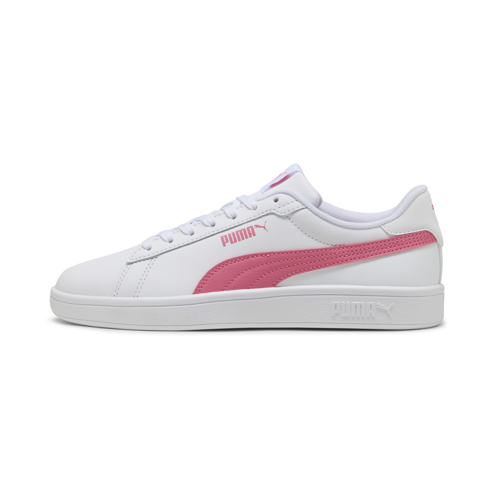 Puma Smash 3.0 L Sneakers Schuhe | Mit Plain | White/Magic Rose | Größe: 39