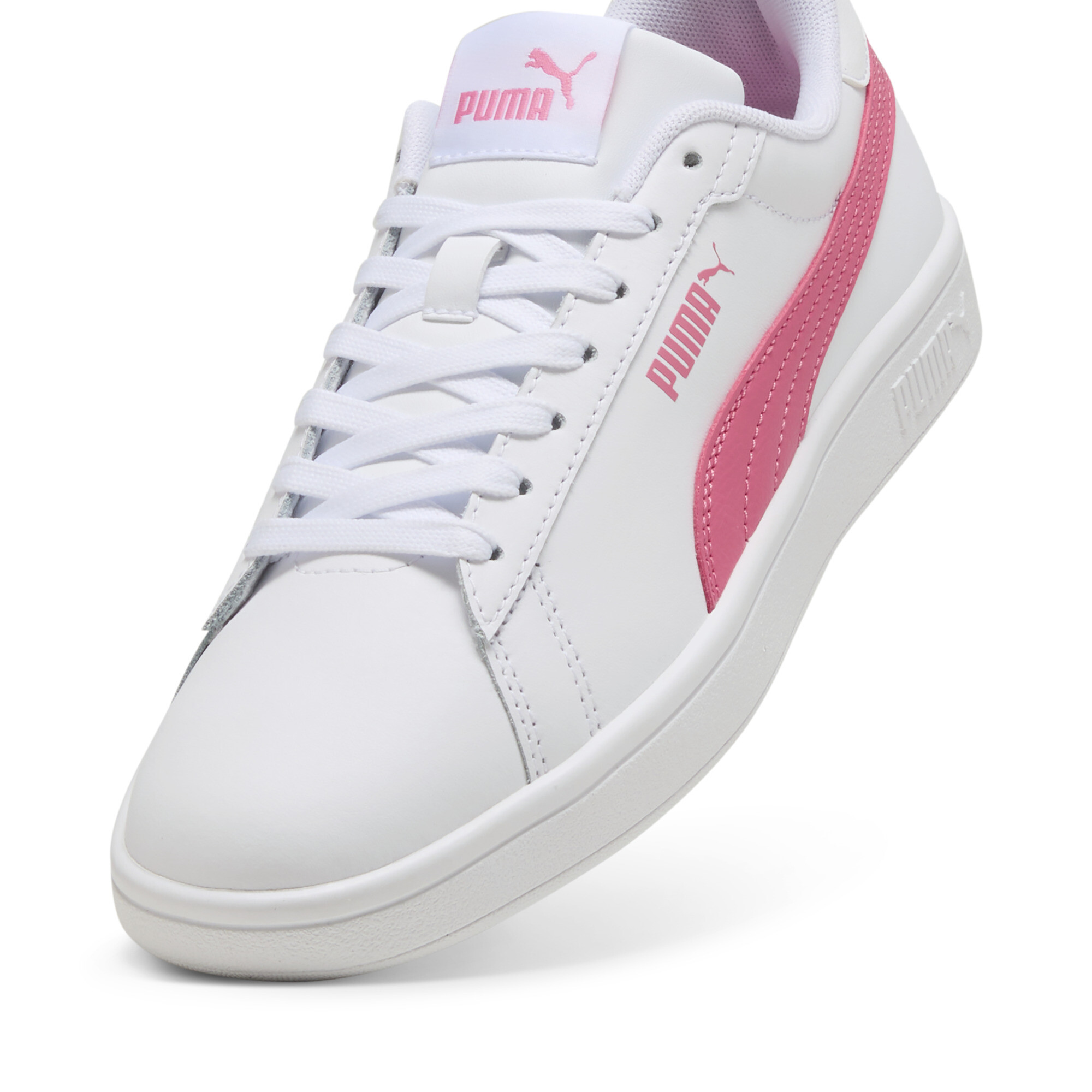 Smash 3.0 L Sneakers, Roze/Wit, Maat 38 | PUMA