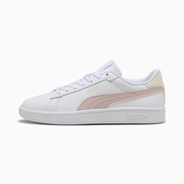 Smash 3.0 L Sneakers, PUMA White-Mauve Mist-Frosted Ivory, large-ZAF