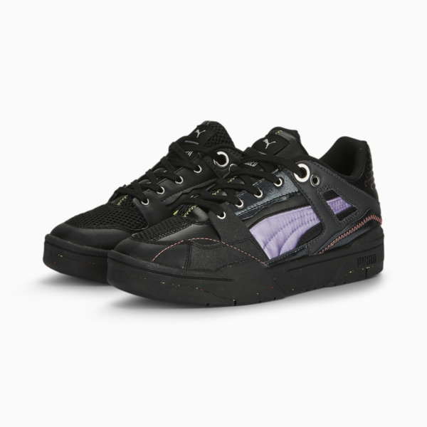 Zapatillas para mujer PUMA x THE RAGGED PRIEST Slipstream, PUMA Black-Vivid Violet, large-ARG
