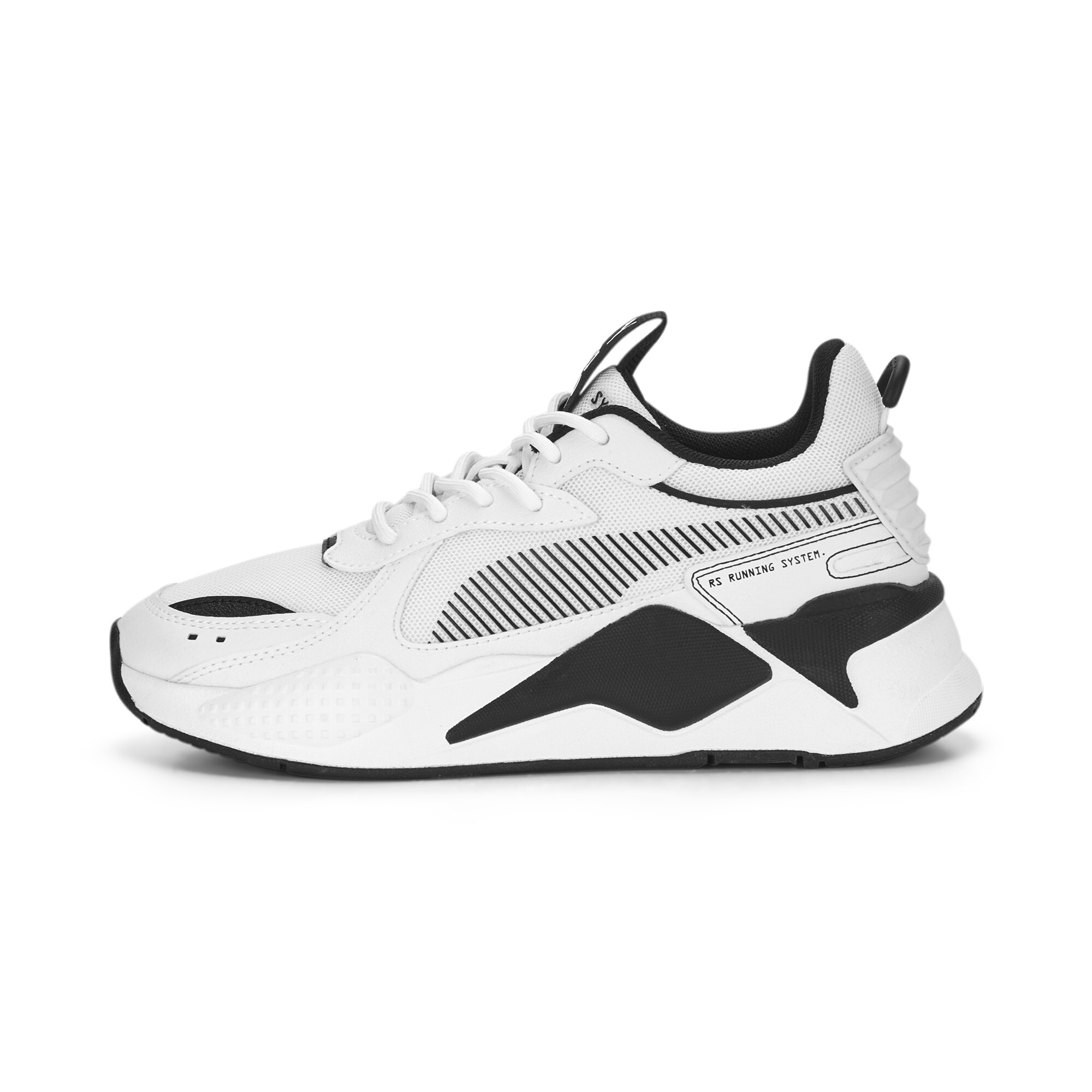 Puma RS-X B&W Shoes Youth, White, Size 35.5, Shoes