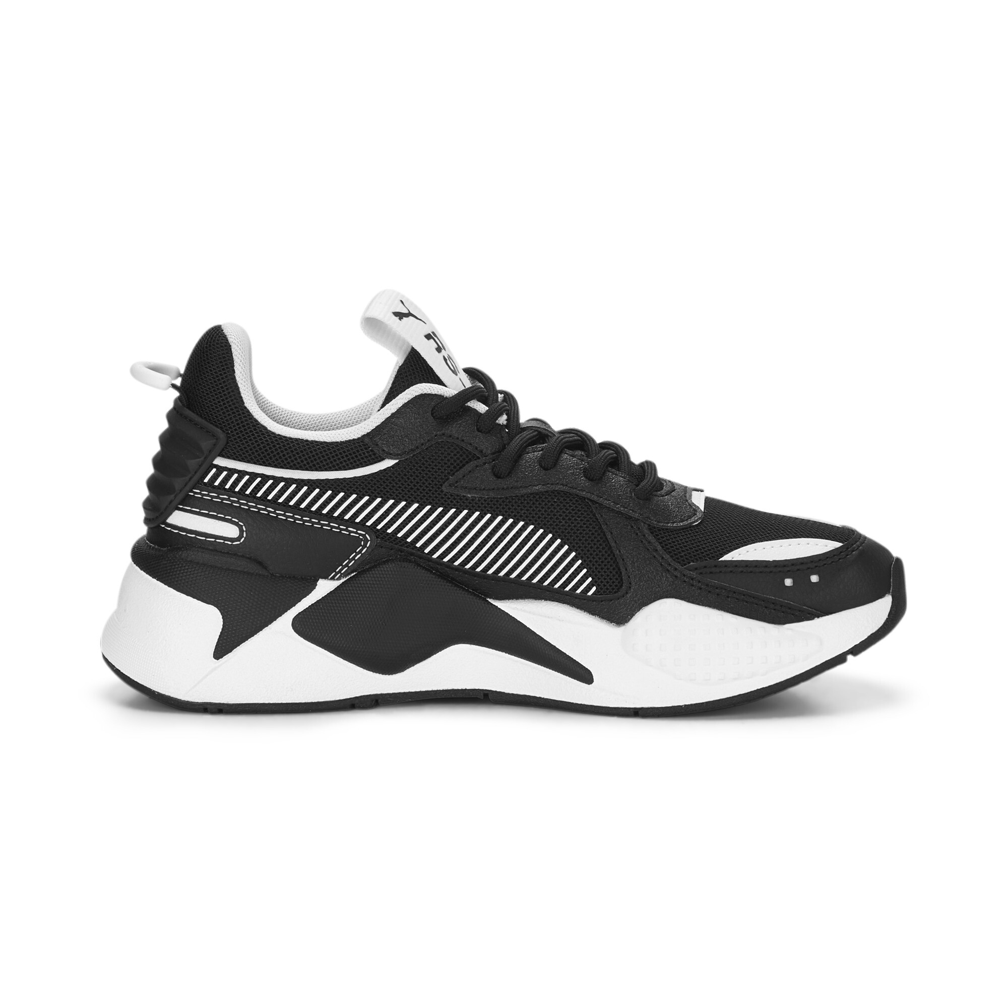 Puma RS-X B&W Shoes Youth, Black, Size 38.5, Shoes