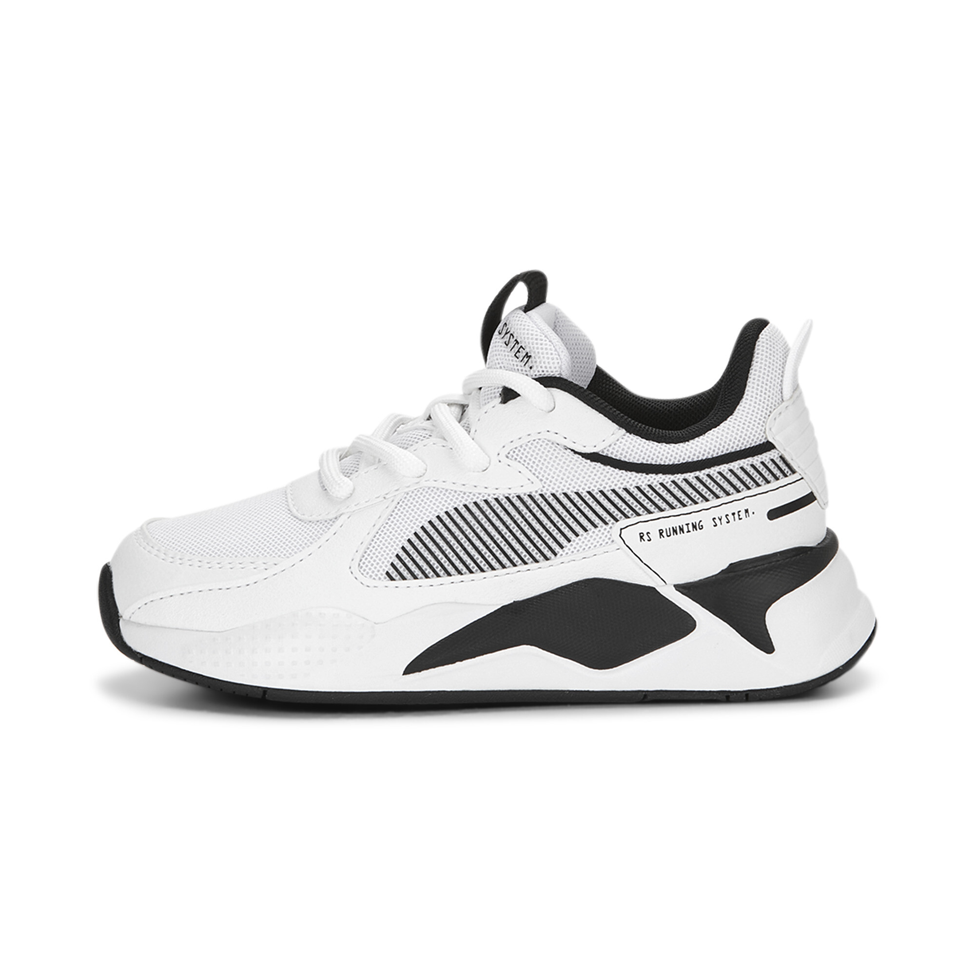 Puma Rs-x B&w Ps Kids Shoes In White