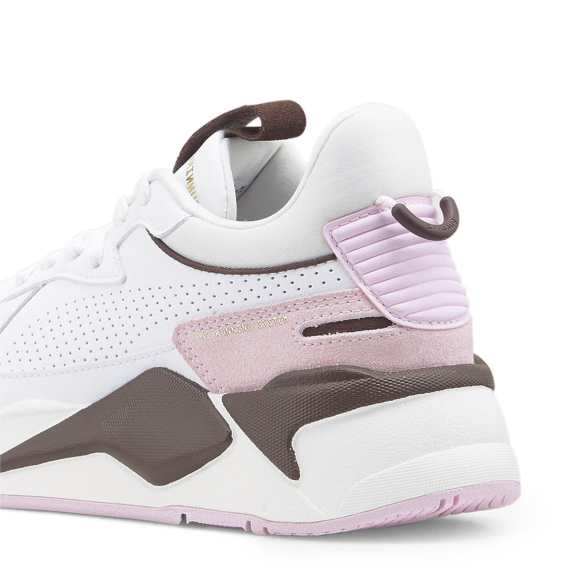 Women's PUMA RS-X Preppy Sneakers Women In White/Pink, Size EU 40.5