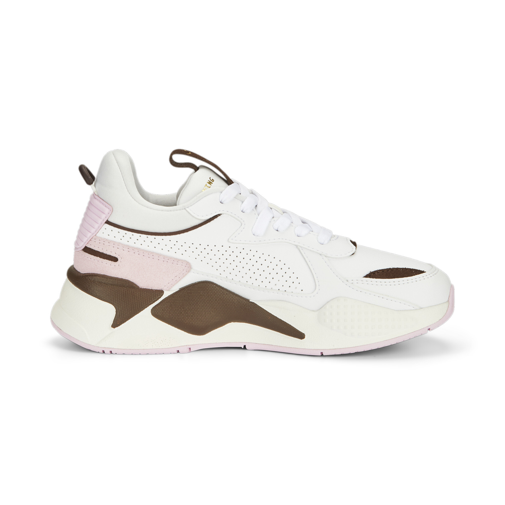 Women's PUMA RS-X Preppy Sneakers Women In White/Pink, Size EU 40.5