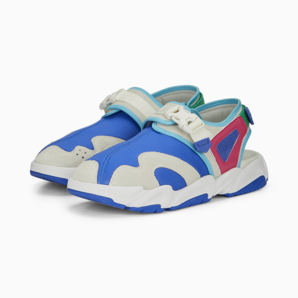 TS-01 Super Comic Sandals, Royal Sapphire-Vapor Gray, large-ZAF