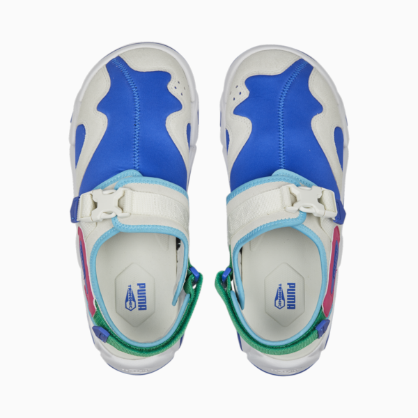 TS-01 Super Comic Sandals, Royal Sapphire-Vapor Gray, large-ZAF