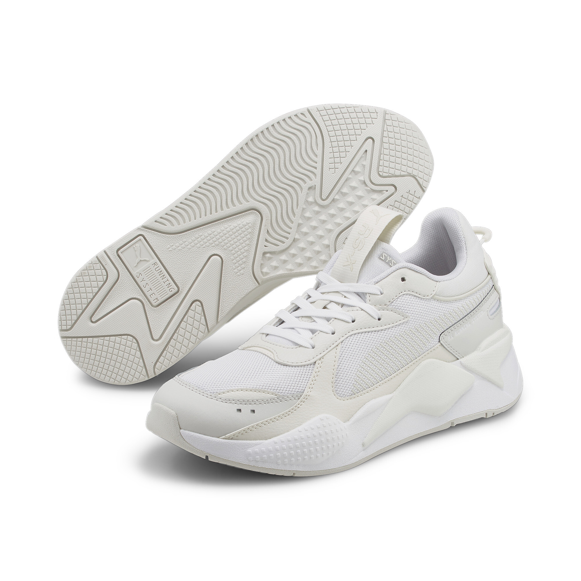 PUMA RS-X Geek Sneakers Unisex In White, Size EU 37.5