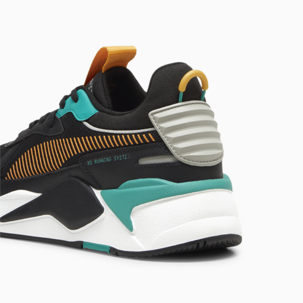 RS-X Geek Sneakers Unisex, PUMA Black-Sparkling Green, large-ZAF
