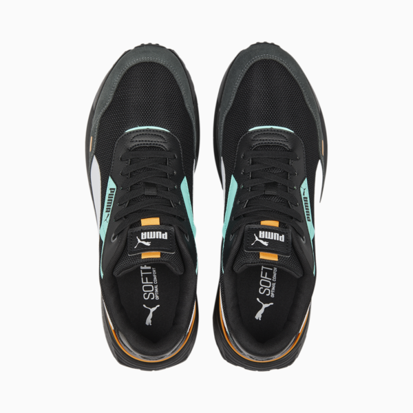 Runtamed Plus Sneakers, PUMA Black-PUMA White-Shadow Gray-Mint, large-ZAF
