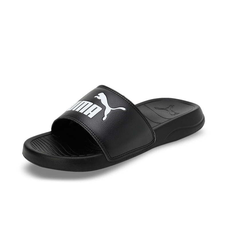 PUMA Popcat 20 Res Youth Slides in White Black size 12 15 M