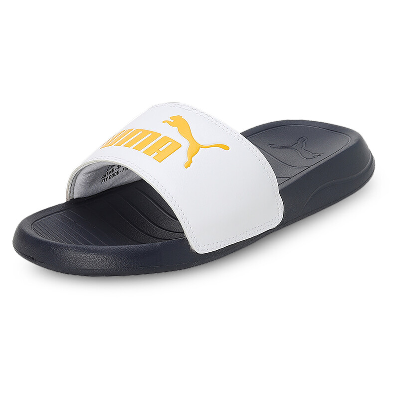 

PUMA Popcat 20 Res Youth Slides, White/purple