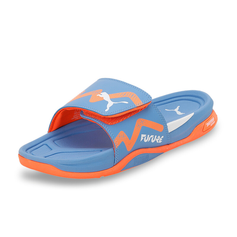 

PUMA Dream Nitro Future Unisex Slides, White/black/orange