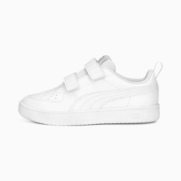 Tenis PUMA Rickie para niños, PUMA White-PUMA White-Cool Light Gray, large-MEX