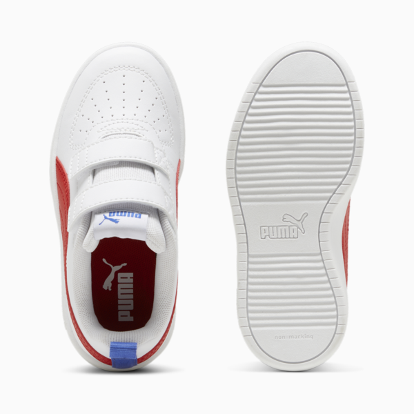Tenis PUMA Rickie para niños, PUMA White-For All Time Red-Dazzling Blue, large-MEX