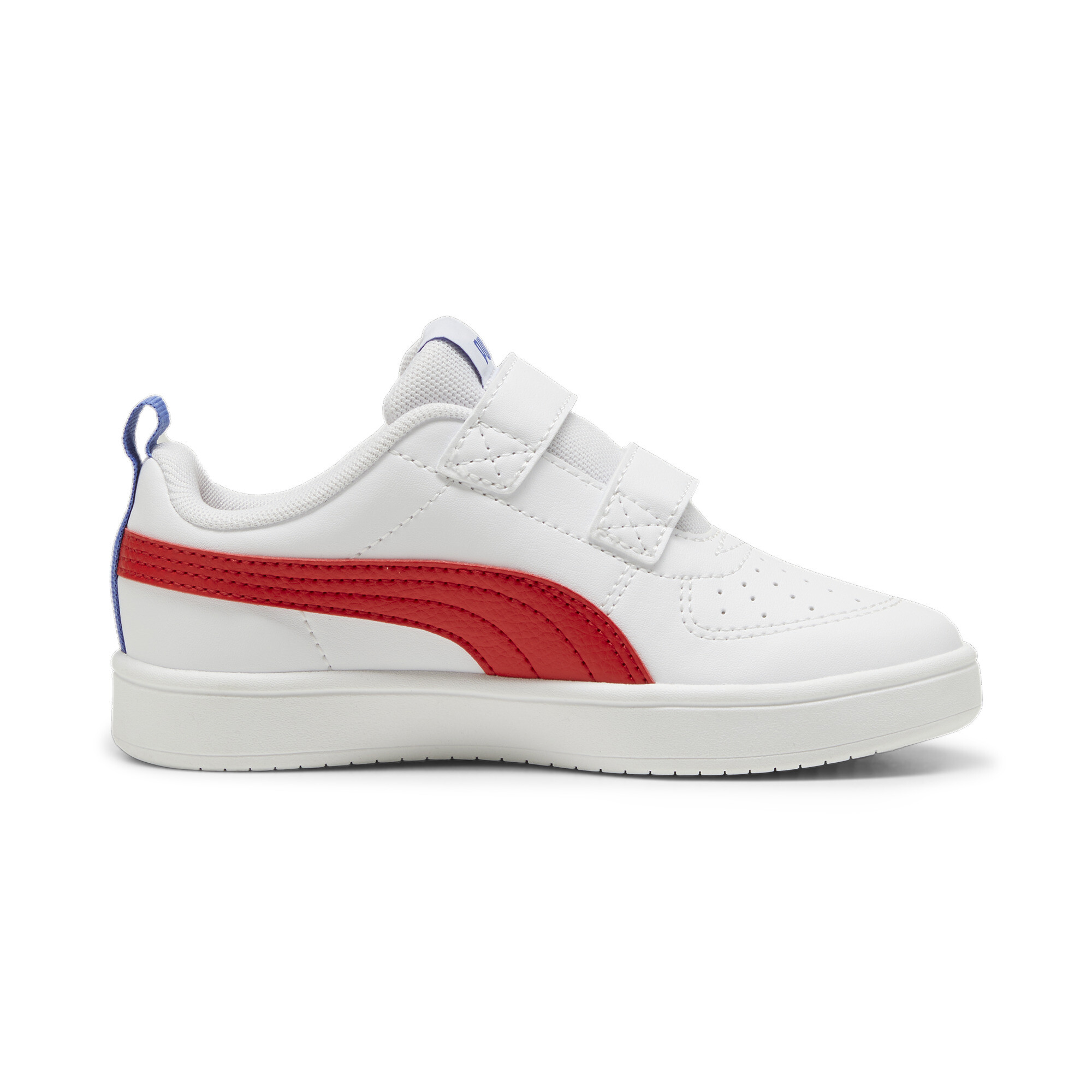 PUMA Rickie V sneakers, Blauw/Rood/Wit, Maat 33 thumbnail 3