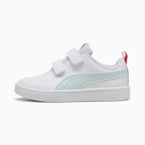 Tenis PUMA Rickie para niños, PUMA White-Sea Glass-Pinkscape, large-MEX