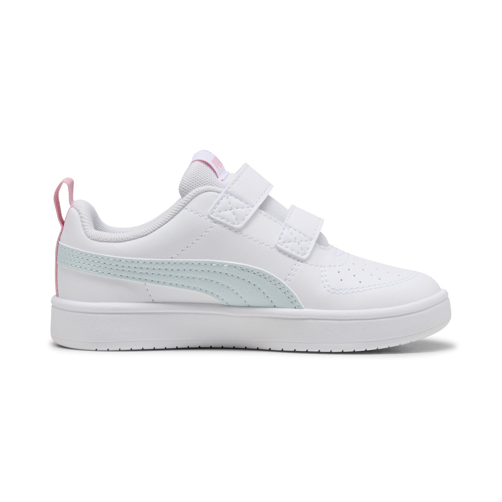 PUMA Rickie V sneakers, Roze/Wit, Maat 27,5 thumbnail 3