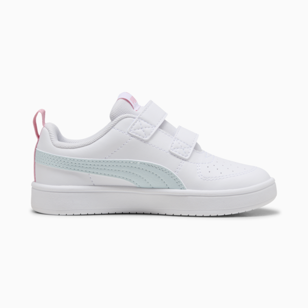 Tenis PUMA Rickie para niños, PUMA White-Sea Glass-Pinkscape, large-MEX